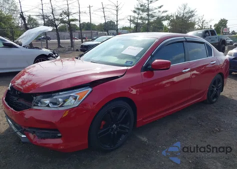 2017 Honda Accord Sport Se из США, поврежденный, VIN 1HGCR2F10HA111024